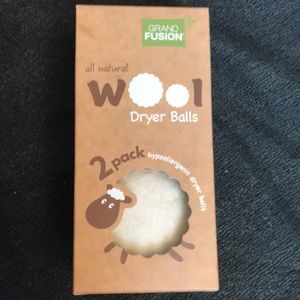 2 pack wool dryer ball set